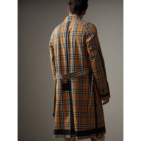 gabardina burberry hombre|Burberry gabardine vintage check.